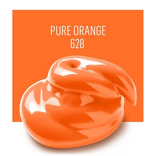 포크아트 아크릴 물감 FA 628 Pure Orange 59ml 퓨어 오렌지