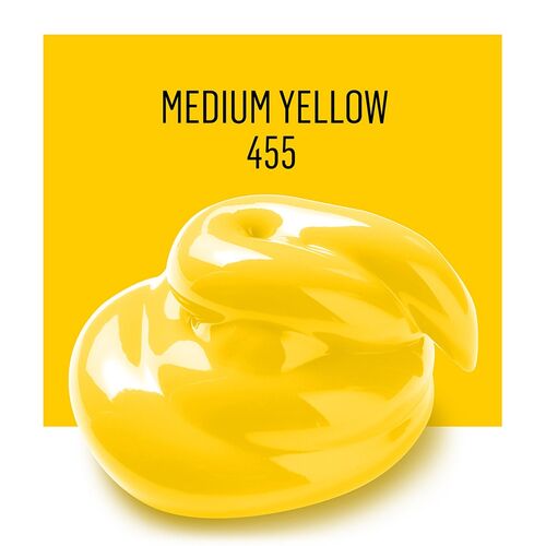 포크아트 아크릴 물감 FA 455 Medium Yellow 59ml 미듐 옐로우