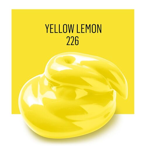 포크아트 아크릴 물감 FA 226 Yellow Lemon 2oz 옐로우 레몬
