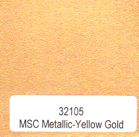 32105 MARTHA STEWART MATALLIC 2OZ. YELLOW GOLD