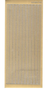 금색 스티커 브레이드 2-70900